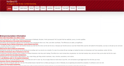 Desktop Screenshot of entrepreneurialzest.com